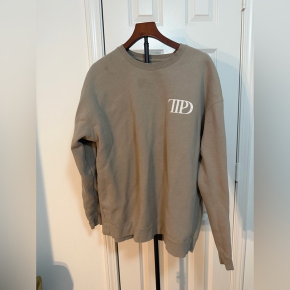Taylor Swift The Tourtured Poets Department TTPD Crewneck Sweatshirt - Picture 2 of 7